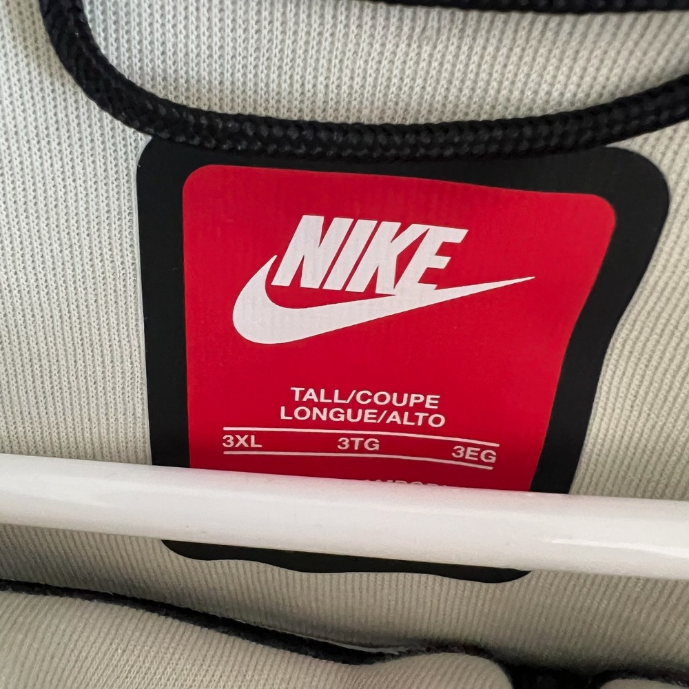 Nike Tech Fleece Windrunner Zip Hoodie Sea Glass Black‎ FB7921-020 Size 3XL Tall - Picture 4 of 5